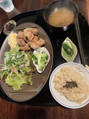 Karaage  at Vegetable Cafe Sorafune in Kamakura