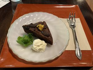 Double chocolate  at Vegetable Cafe Sorafune in Kamakura