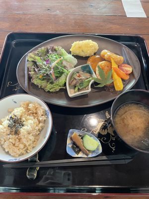 Himawari teishoku  at Vegetable Cafe Sorafune in Kamakura