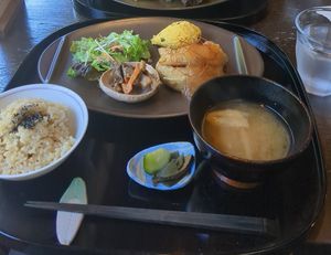 Teishoku at Vegetable Cafe Sorafune in Kamakura