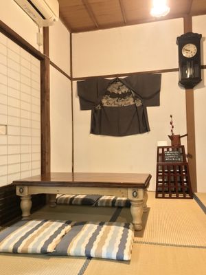 more of the interior, they had traditional seating and normal table and chairs at Vegetable Cafe Sorafune in Kamakura