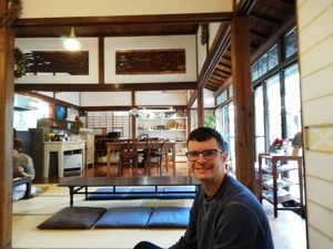 View of the ropm at Vegetable Cafe Sorafune in Kamakura