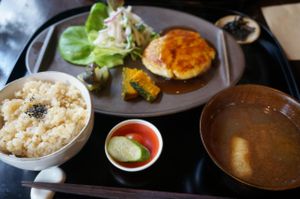 Lunch plate. at Vegetable Cafe Sorafune in Kamakura