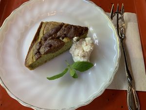 抹茶ブラウニー at Vegetable Cafe Sorafune in Kamakura