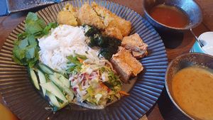 A bit of everything at An Vegan Restaurant in Karlsruhe