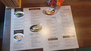 Menu at An Vegan Restaurant in Karlsruhe