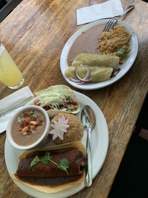 All vegan! So delicious!  at Agave in Ashland