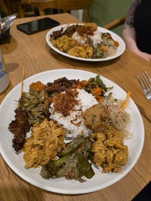 Vegan Restaurant in Lombok-Kuta at Warung Suka Suka | Plant-Based Nasi Campur – Kuta Mandalika  in Kuta