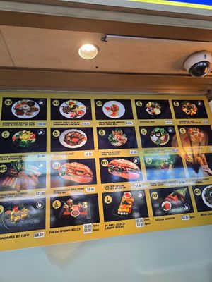 Vegan menu at Moon Chay Vegetarian in Singapore