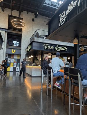 The food hall at Waterworks Food Hall in Toronto