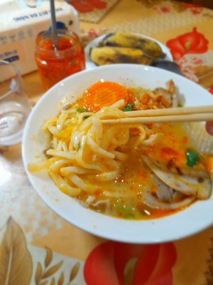 bun canh cau chay at An Tinh Vegan Food  in Ho Chi Minh City