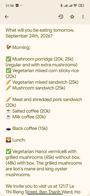  at An Tinh Vegan Food  in Ho Chi Minh City