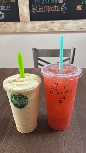 Cracker Jack Shake and Barbie Tea  at South Nutrition in Mobile