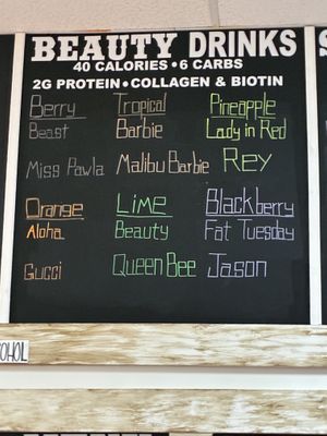 Menu   at South Nutrition in Mobile