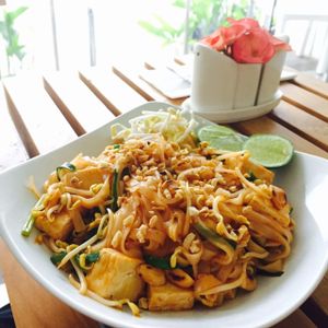   at Banana Leaf Vegan Thai Fusion in Canggu