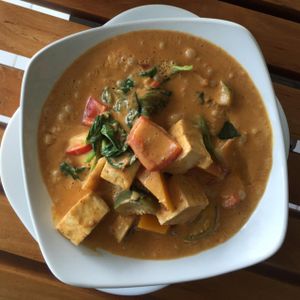  great vegan food! at Banana Leaf Vegan Thai Fusion in Canggu