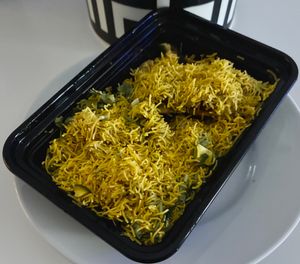 Sev puri  at Puranmal sweets and restaurant  in Dubai