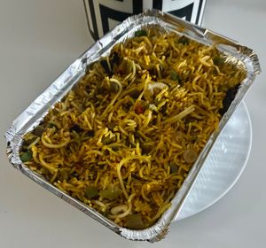 Singapore noodles  at Puranmal sweets and restaurant  in Dubai
