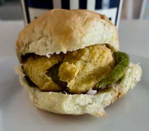 Vada pav  at Puranmal sweets and restaurant  in Dubai