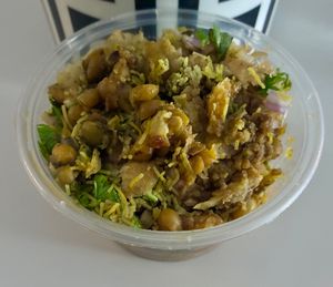 Kachori Ragda at Puranmal sweets and restaurant  in Dubai
