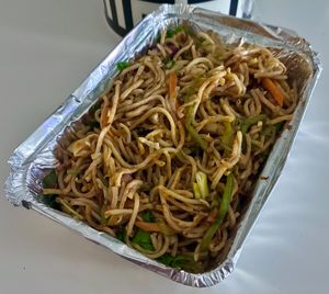 Chilli garlic noodles  at Puranmal sweets and restaurant  in Dubai