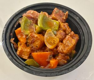 Chilli Chaap  at Namaste Vegan  in Dubai