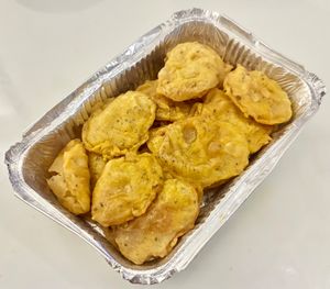 Aloo Pakora  at Namaste Vegan  in Dubai