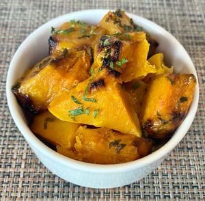 Roasted pumpkin  at La Cruise Restaurant in Dubai