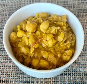 Chana masala  at La Cruise Restaurant in Dubai