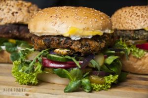 3 at vb veganburgers in Gdansk