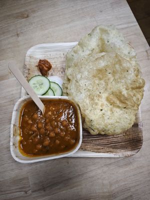 Chole bhature at Anhad Foods in Sint-truiden