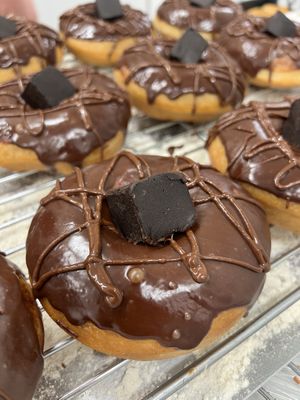 Chocolate Brownie Donut  at Grumpy & Runt in Cape Town