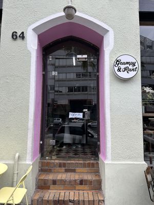 Front doorr  at Grumpy & Runt in Cape Town