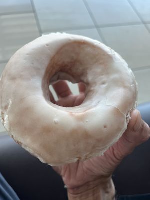 Vanilla doughnut  at Grumpy & Runt in Cape Town