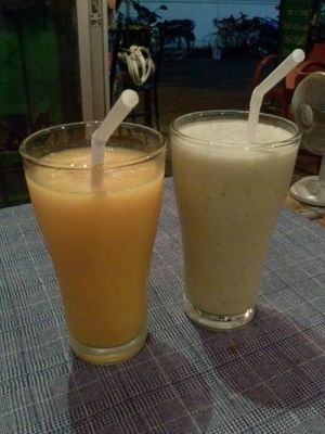 juice and smoothie at May Kaidee Chiang Mai in Chiang Mai