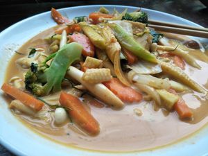 Penang curry at May Kaidee Chiang Mai in Chiang Mai