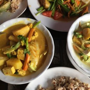 delicious food  at May Kaidee Chiang Mai in Chiang Mai