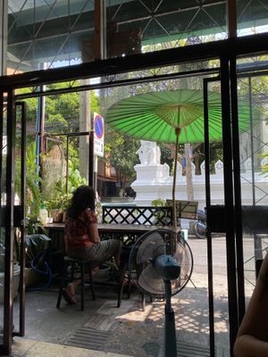 view from inside   at May Kaidee Chiang Mai in Chiang Mai