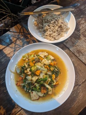 I laab it at May Kaidee Chiang Mai in Chiang Mai