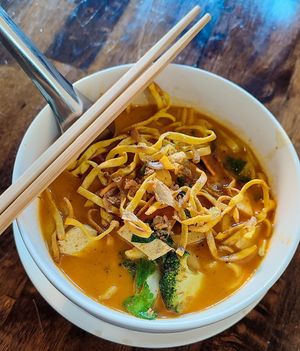 Khao Soi at May Kaidee Chiang Mai in Chiang Mai