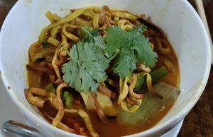 Khao soy at May Kaidee Chiang Mai in Chiang Mai