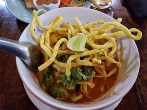 Kao soi at May Kaidee Chiang Mai in Chiang Mai