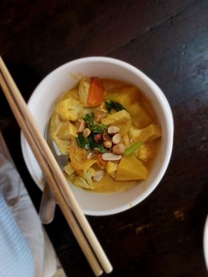 Massaman curry at May Kaidee Chiang Mai in Chiang Mai