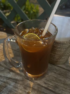 Thai tea   at May Kaidee Chiang Mai in Chiang Mai