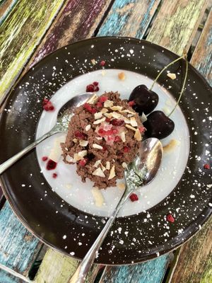 Mousse au Chocolat  #Veganuary at Barfood in Kaufbeuren