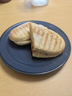 "Cheese" panini at lil Mill in Kyoto