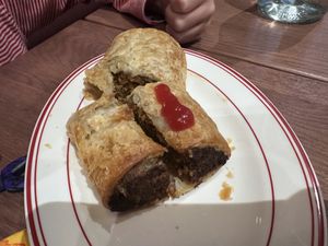 Sausage roll  at Smith & Deli CBD in Melbourne