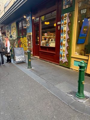 entrance on Degraves at Smith & Deli CBD in Melbourne