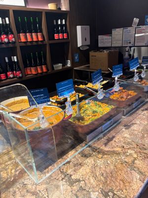 hot bar at Smith & Deli CBD in Melbourne