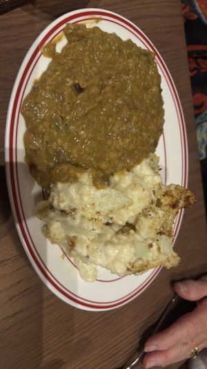 Dhal and cauliflower cheese - small plate  at Smith & Deli CBD in Melbourne